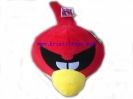 Детска плюшена играчка  Ънгри бърдс /Angry birds/ - червена